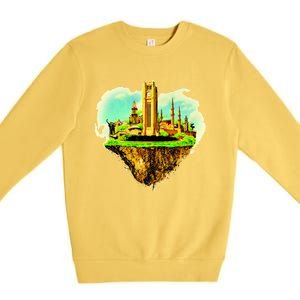 Beirut City On Floating Land Premium Crewneck Sweatshirt