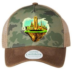 Beirut City On Floating Land Legacy Tie Dye Trucker Hat