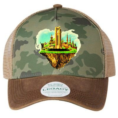 Beirut City On Floating Land Legacy Tie Dye Trucker Hat