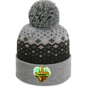 Beirut City On Floating Land The Baniff Cuffed Pom Beanie