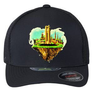 Beirut City On Floating Land Flexfit Unipanel Trucker Cap