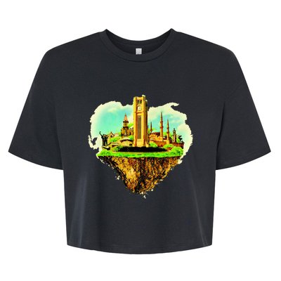 Beirut City On Floating Land Bella+Canvas Jersey Crop Tee