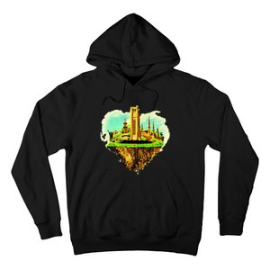 Beirut City On Floating Land Hoodie