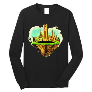 Beirut City On Floating Land Long Sleeve Shirt