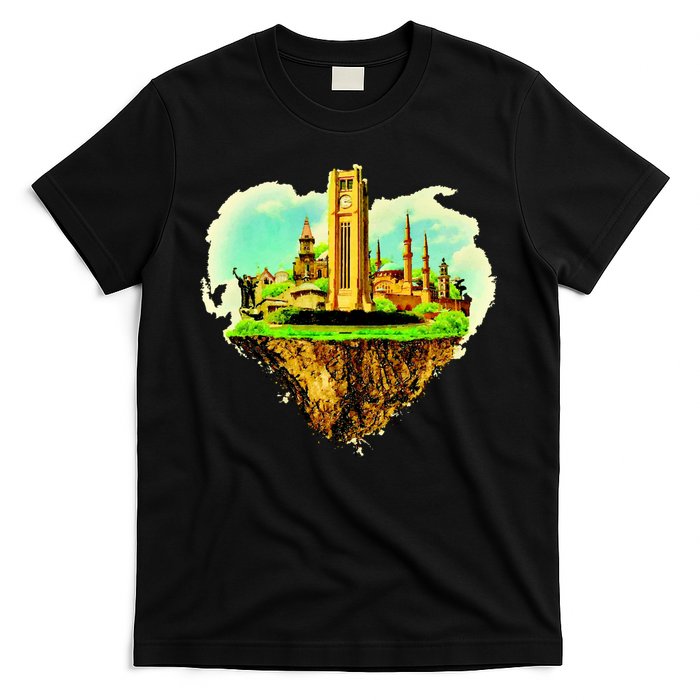 Beirut City On Floating Land T-Shirt