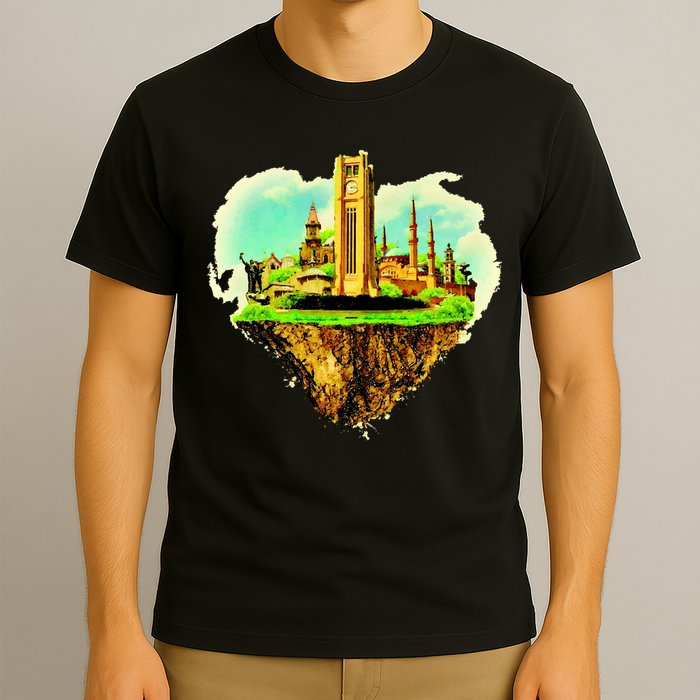 Beirut City On Floating Land T-Shirt