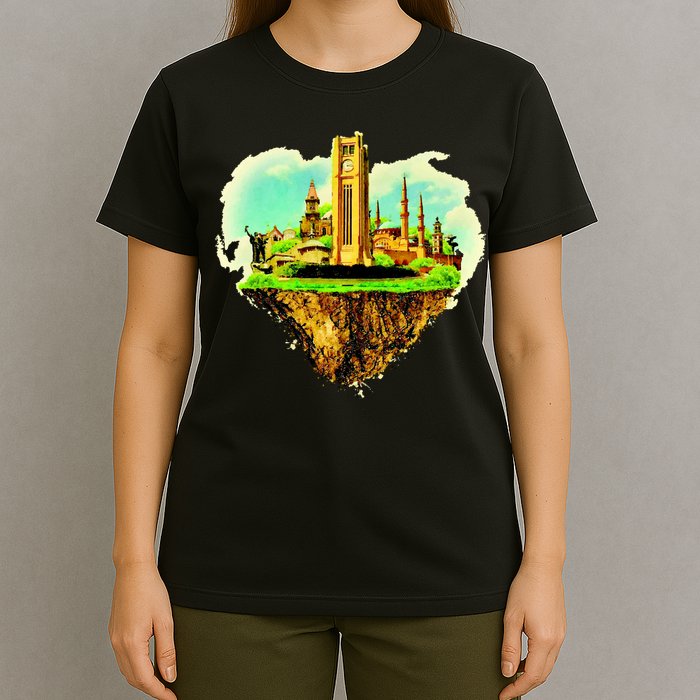 Beirut City On Floating Land T-Shirt