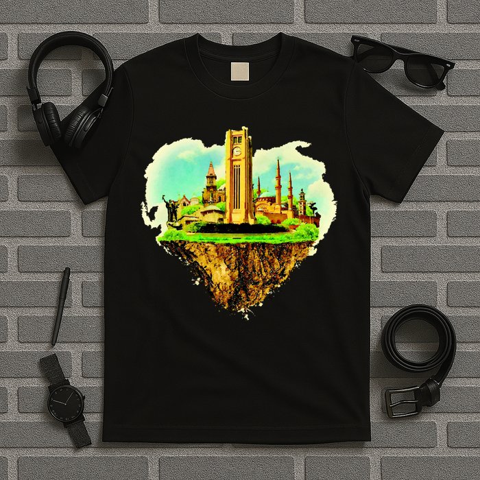 Beirut City On Floating Land T-Shirt