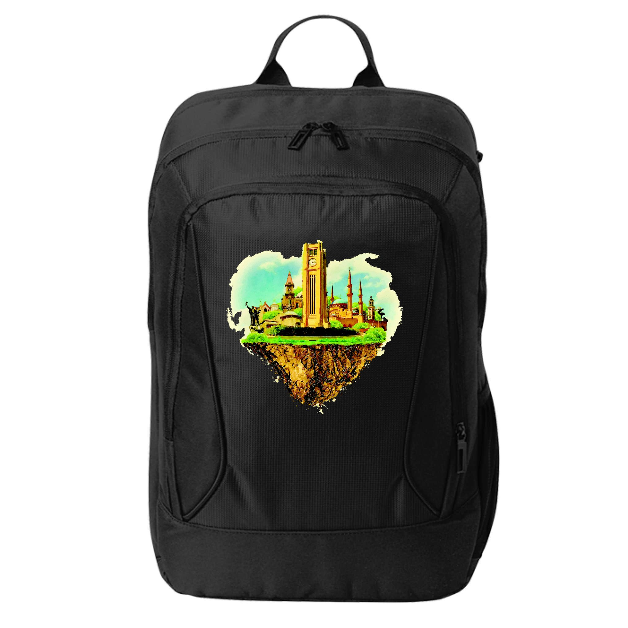Beirut City On Floating Land City Backpack