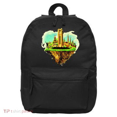 Beirut City On Floating Land 16 in Basic Backpack
