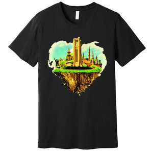 Beirut City On Floating Land Premium T-Shirt