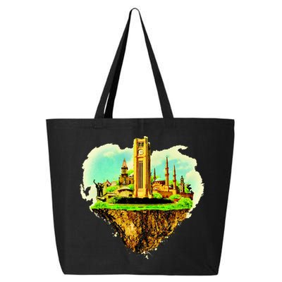 Beirut City On Floating Land 25L Jumbo Tote