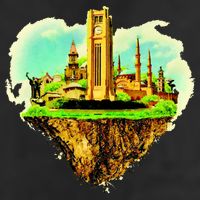 Beirut City On Floating Land 25L Jumbo Tote
