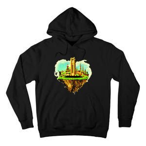 Beirut City On Floating Land Tall Hoodie