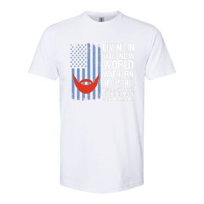 Blue Collar Oliver Anthony Rich Men North Of Richmond Flag Softstyle CVC T-Shirt