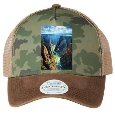 Black Canyon Of The Gunnison National Park Photographic Legacy Tie Dye Trucker Hat