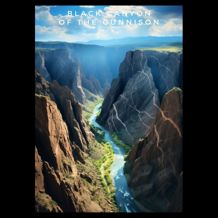 Black Canyon Of The Gunnison National Park Photographic Bag
