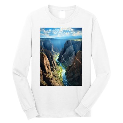 Black Canyon Of The Gunnison National Park Photographic Long Sleeve Shirt