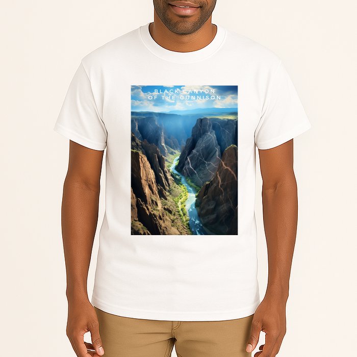 Black Canyon Of The Gunnison National Park Photographic Tall T-Shirt