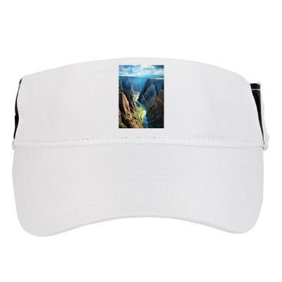 Black Canyon Of The Gunnison National Park Photographic Adult Drive Performance Visor