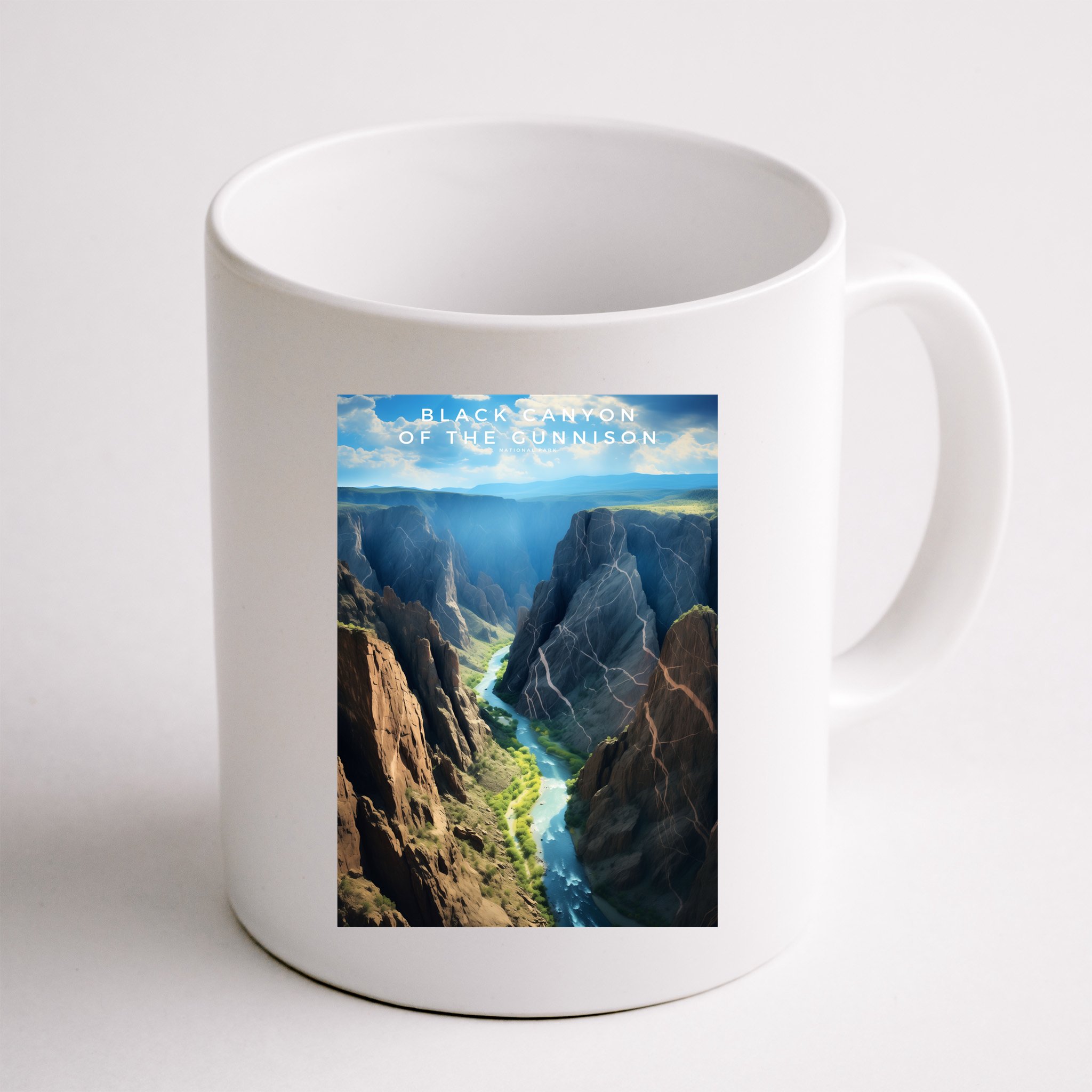 Black Canyon Of The Gunnison National Park Photographic Mug