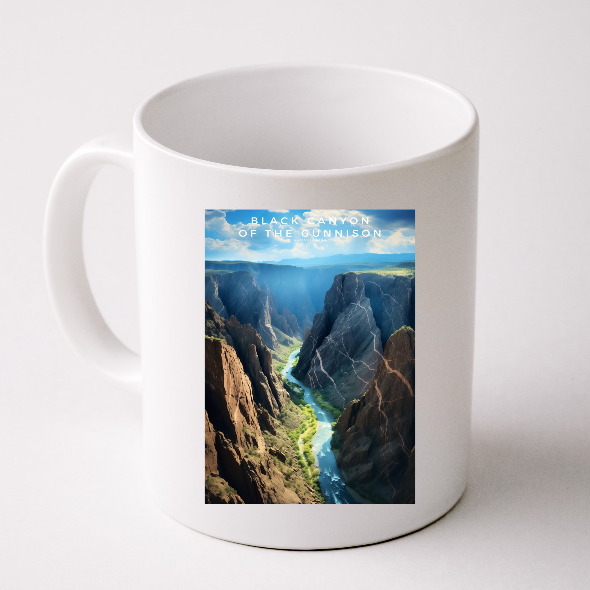 Black Canyon Of The Gunnison National Park Photographic Mug
