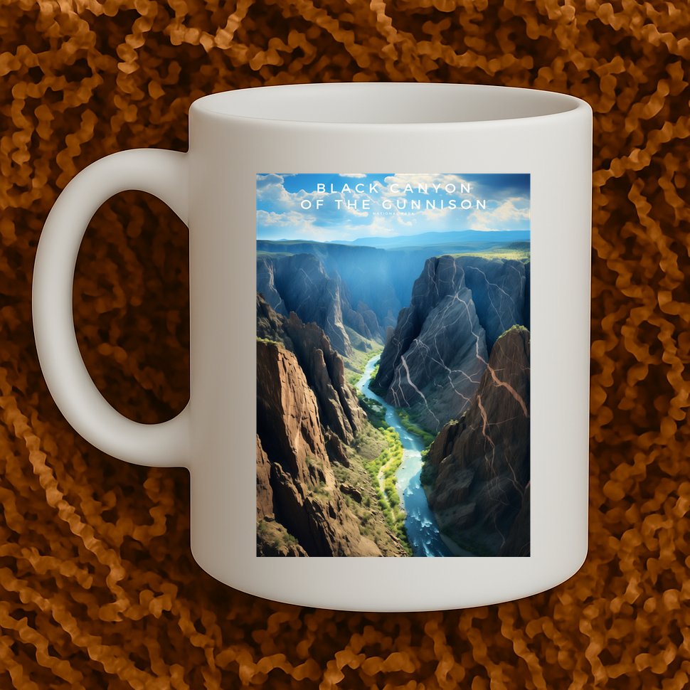 Black Canyon Of The Gunnison National Park Photographic Mug