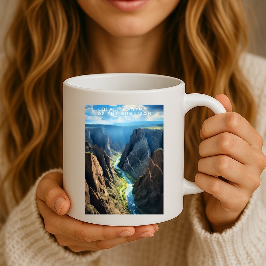 Black Canyon Of The Gunnison National Park Photographic Mug