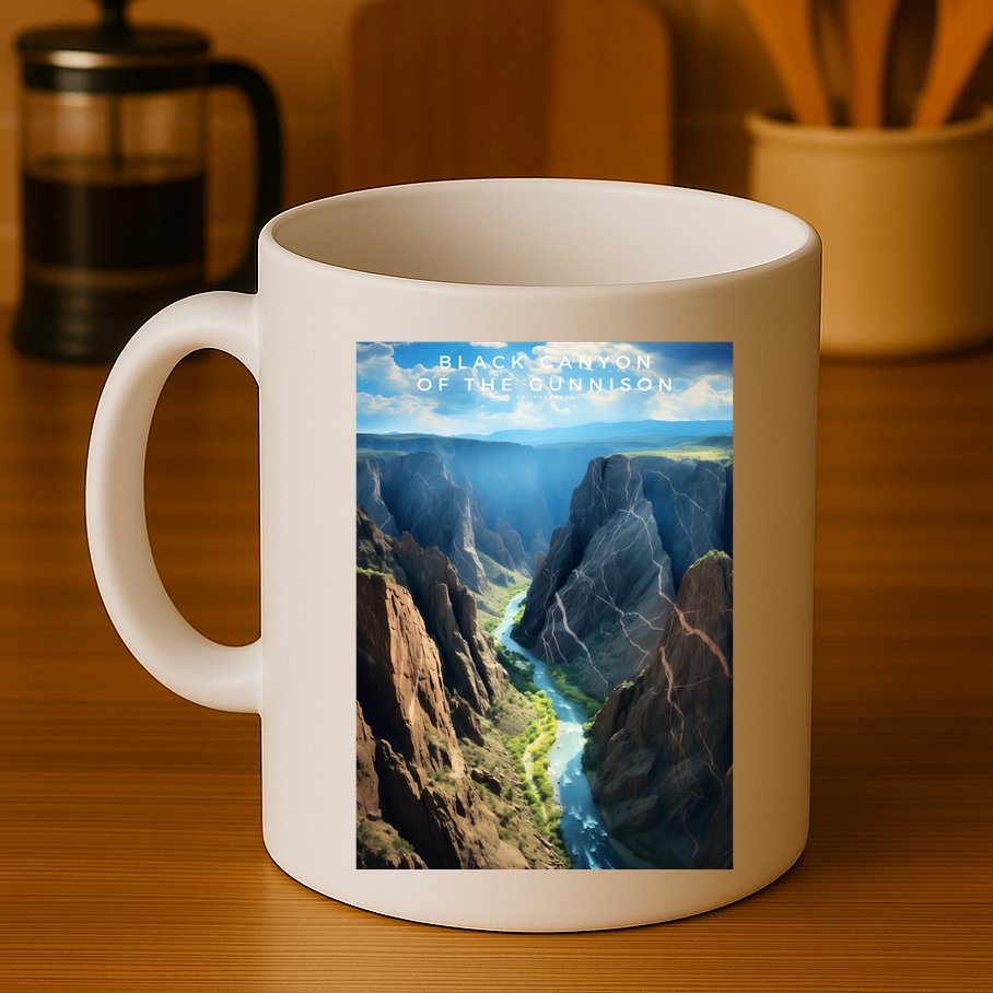 Black Canyon Of The Gunnison National Park Photographic Mug