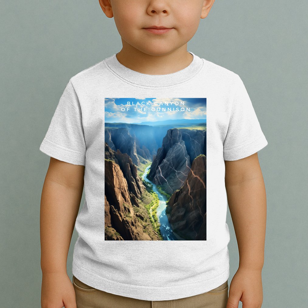 Black Canyon Of The Gunnison National Park Photographic Toddler T-Shirt
