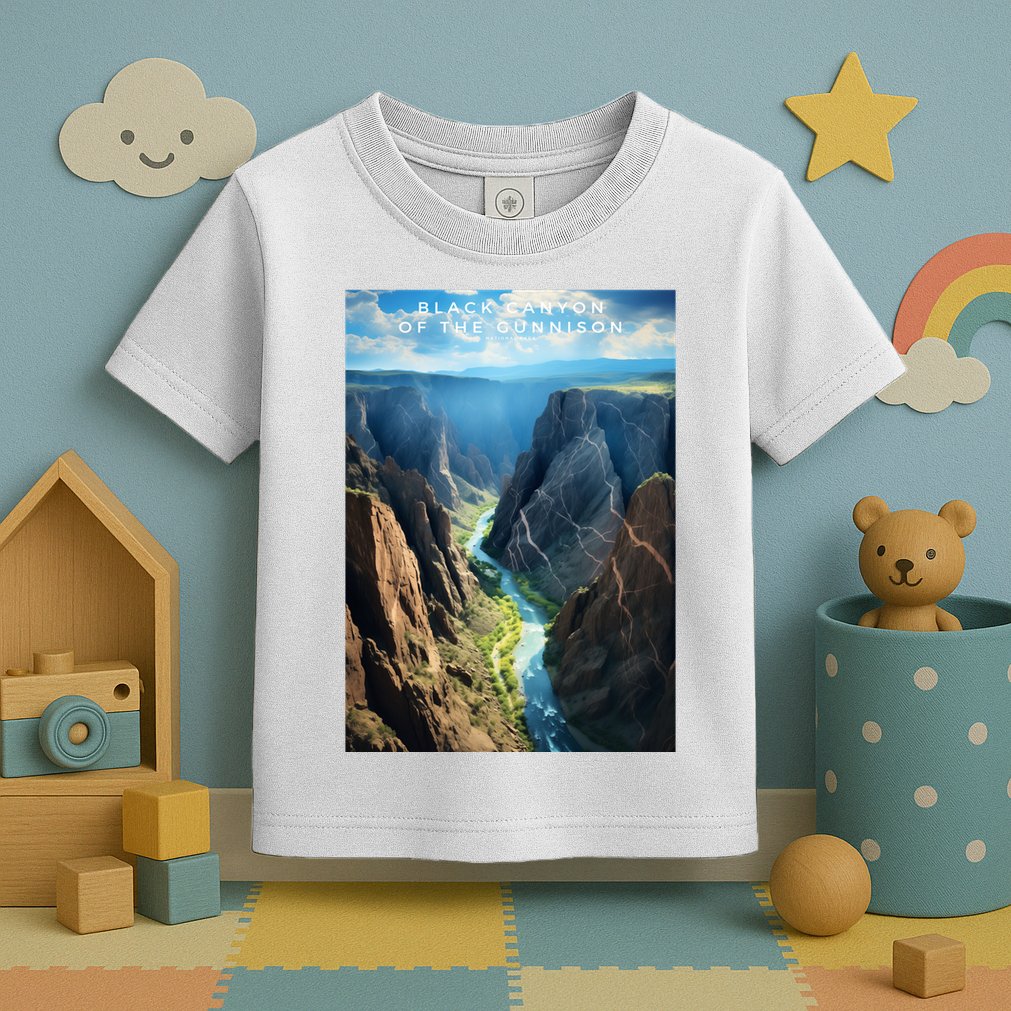 Black Canyon Of The Gunnison National Park Photographic Toddler T-Shirt