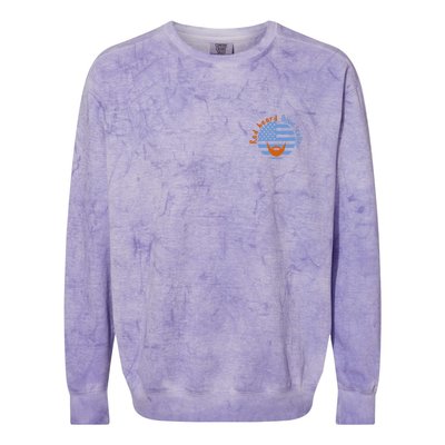 Blue Collar Oliver Anthony Rich Men North Of Richmond Flag Colorblast Crewneck Sweatshirt