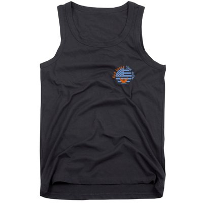 Blue Collar Oliver Anthony Rich Men North Of Richmond Flag Tank Top