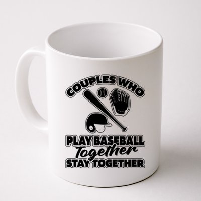 Baseballer Couple Player Sport Team Gift Baseball Gift Coffee Mug