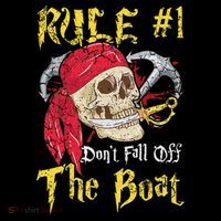 Boating Captain Pirates Funny Pirate Dont Fall Off The Boat Sustainable Bucket Hat