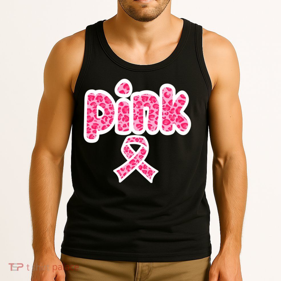Breast Cancer Pink Ribbon Awareness Tank Top