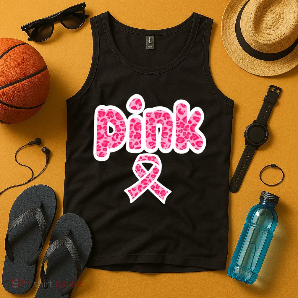 Breast Cancer Pink Ribbon Awareness Tank Top