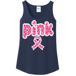 Breast Cancer Pink Ribbon Awareness Ladies Essential Tank