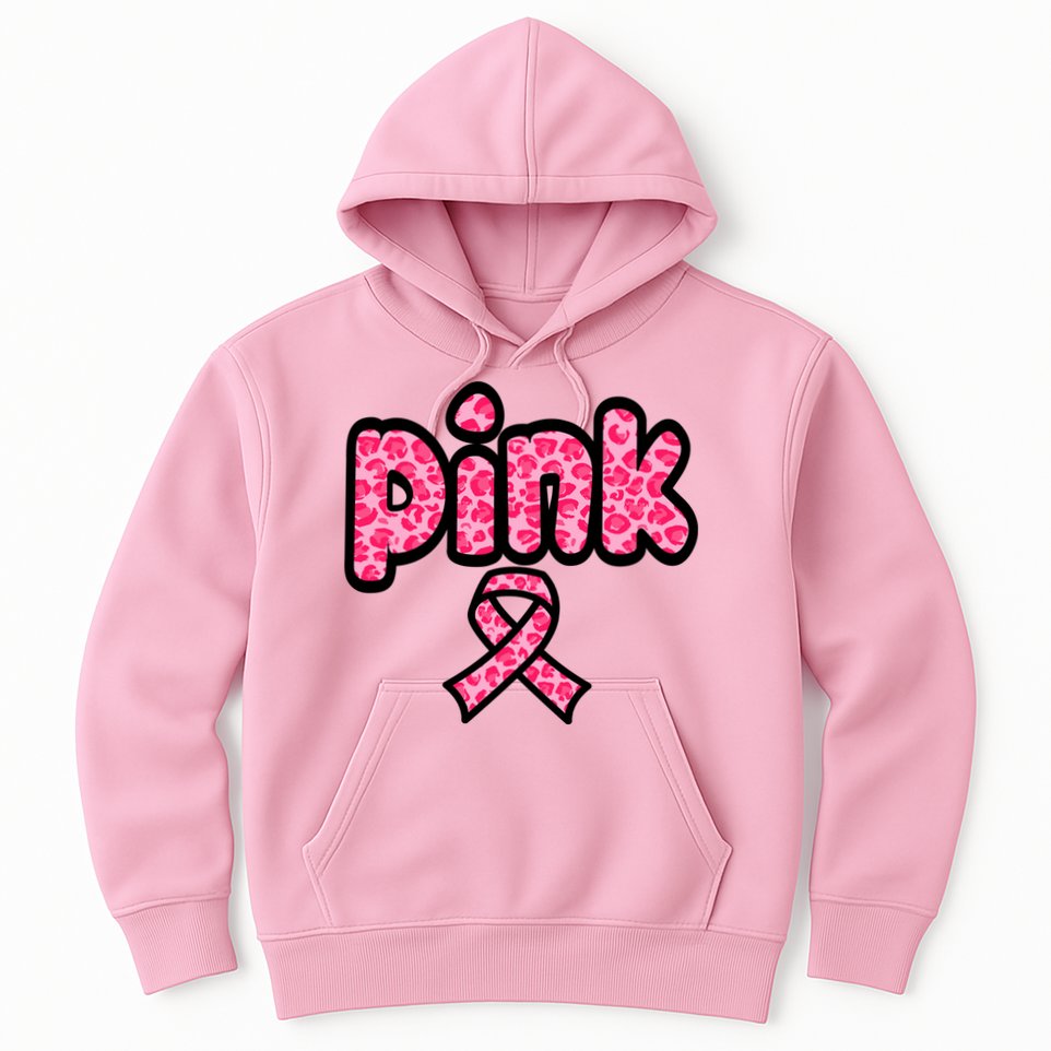 Breast Cancer Pink Ribbon Awareness Hoodie