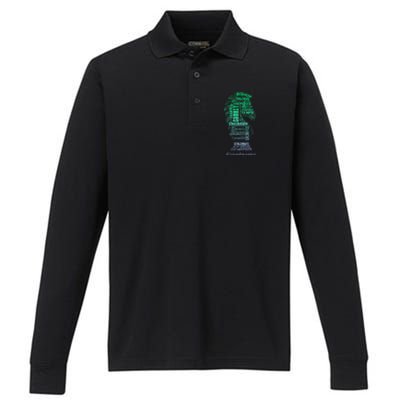 Bishop Chess Piece Group Costume Chess Club Chess Board Performance Long Sleeve Polo