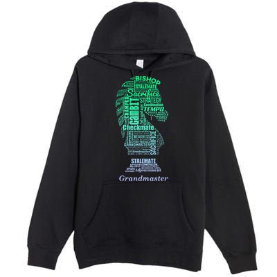 Bishop Chess Piece Group Costume Chess Club Chess Board Premium Pullover Hoodie