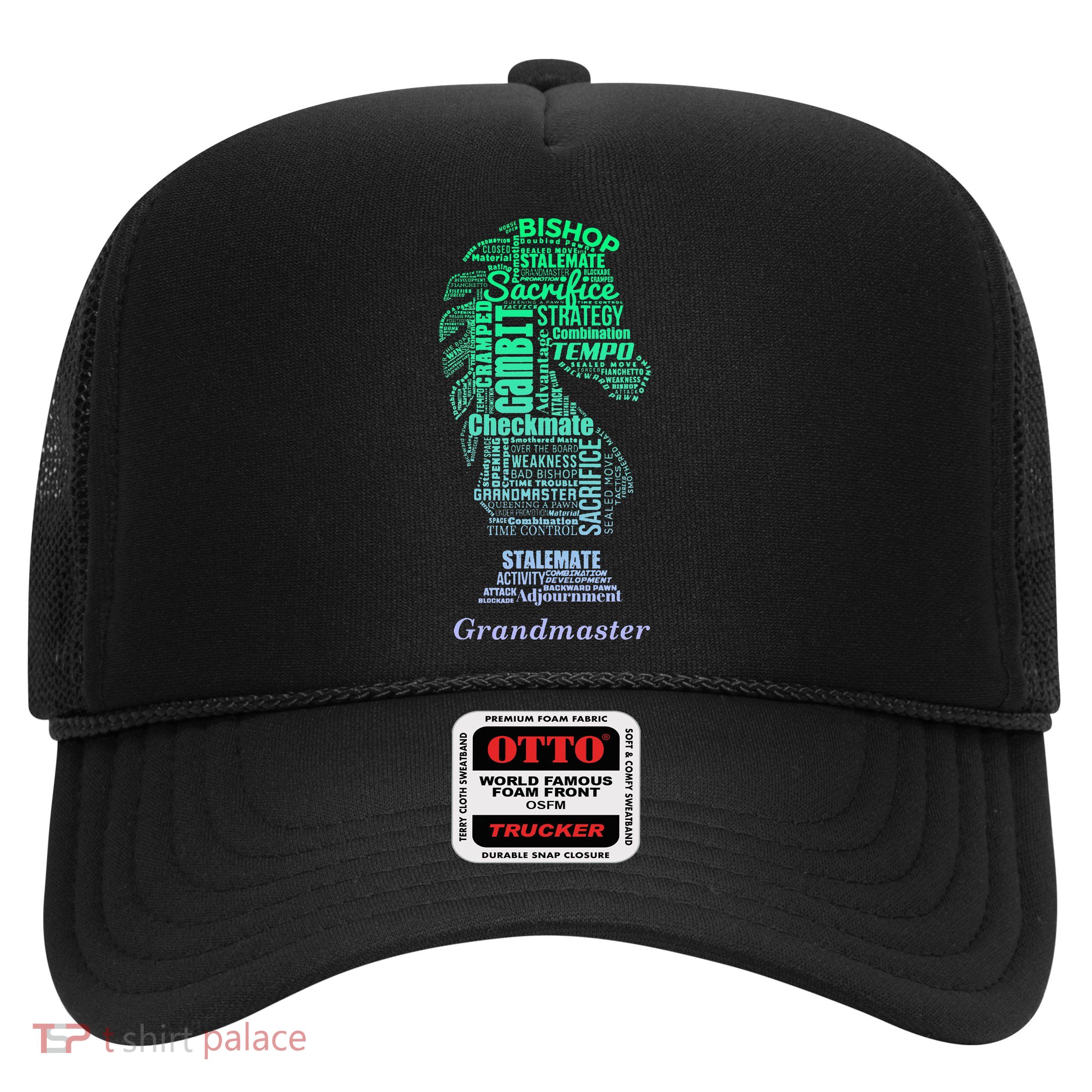 Bishop Chess Piece Group Costume Chess Club Chess Board Trucker Hat