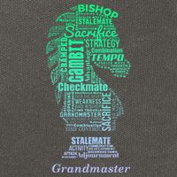 Bishop Chess Piece Group Costume Chess Club Chess Board Cotton Canvas Backpack
