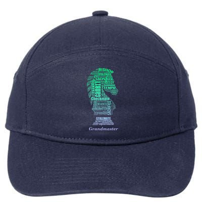 Bishop Chess Piece Group Costume Chess Club Chess Board 7-Panel Snapback Hat