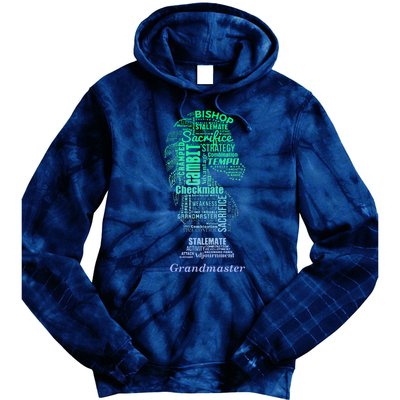 Bishop Chess Piece Group Costume Chess Club Chess Board Tie Dye Hoodie