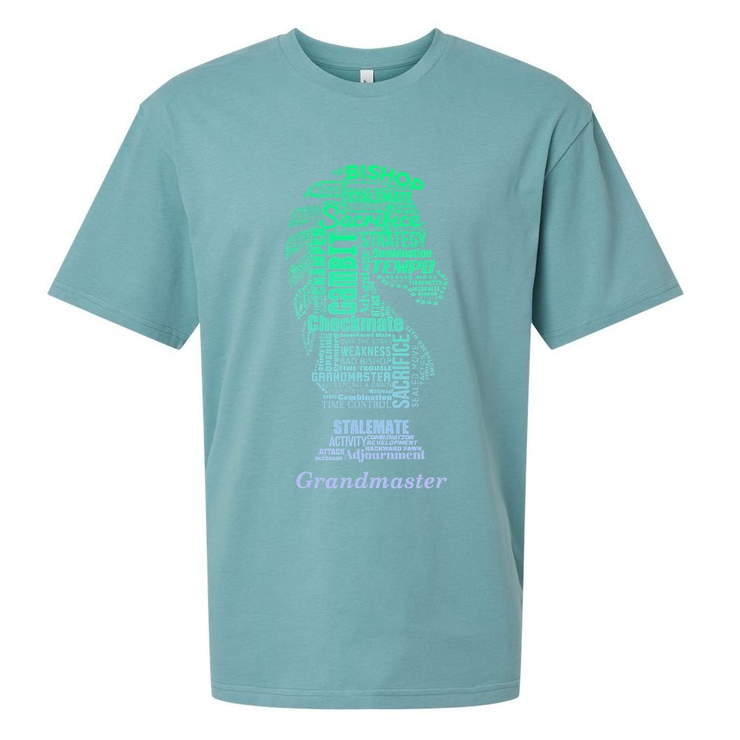 Bishop Chess Piece Group Costume Chess Club Chess Board Sueded Cloud Jersey T-Shirt