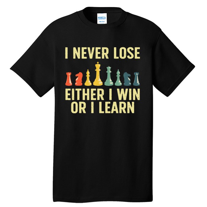 Best Chess Player For Board Game Chess Lover Tall T-Shirt