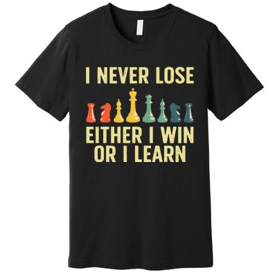 Best Chess Player For Board Game Chess Lover Premium T-Shirt