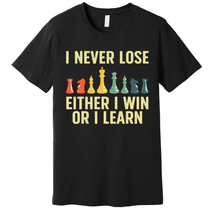 Best Chess Player For Board Game Chess Lover Premium T-Shirt