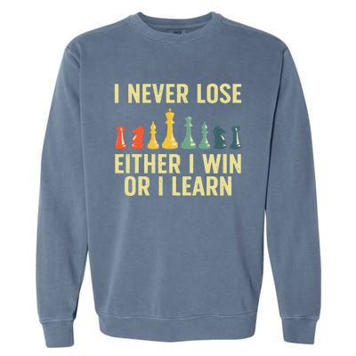 Best Chess Player For Board Game Chess Lover Garment-Dyed Sweatshirt